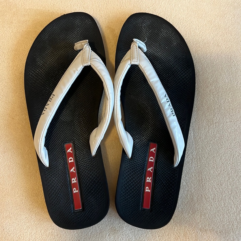 Prada flip flop